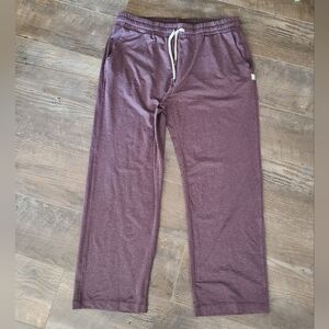 Plum Wide Leg Lounge Pants